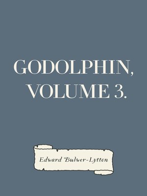 cover image of Godolphin, Volume 3.